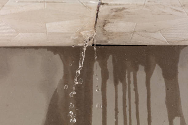 Professional Water Damage Restoration technician working in Central City, KY